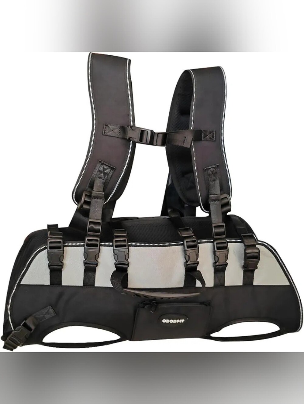 Black and Gray Dog Harness Sling-Sz Small NEW